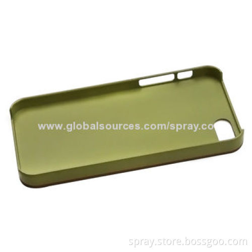 PC with Aluminum Inlay Hand Made Wooden Case for iPhone 5/5S